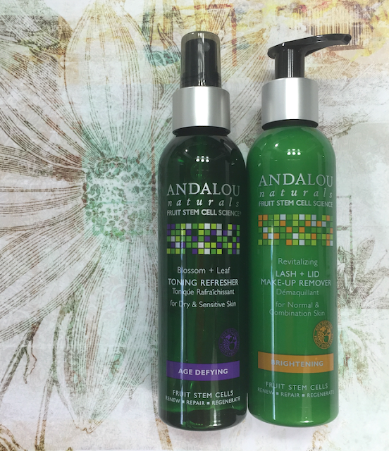 Andalou Naturals - Revitalizing Lash + Lid Makeup Remover, Blossom + Leaf Toning Refresher