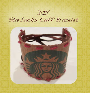 DIY - Starbucks Cuff Bracelet