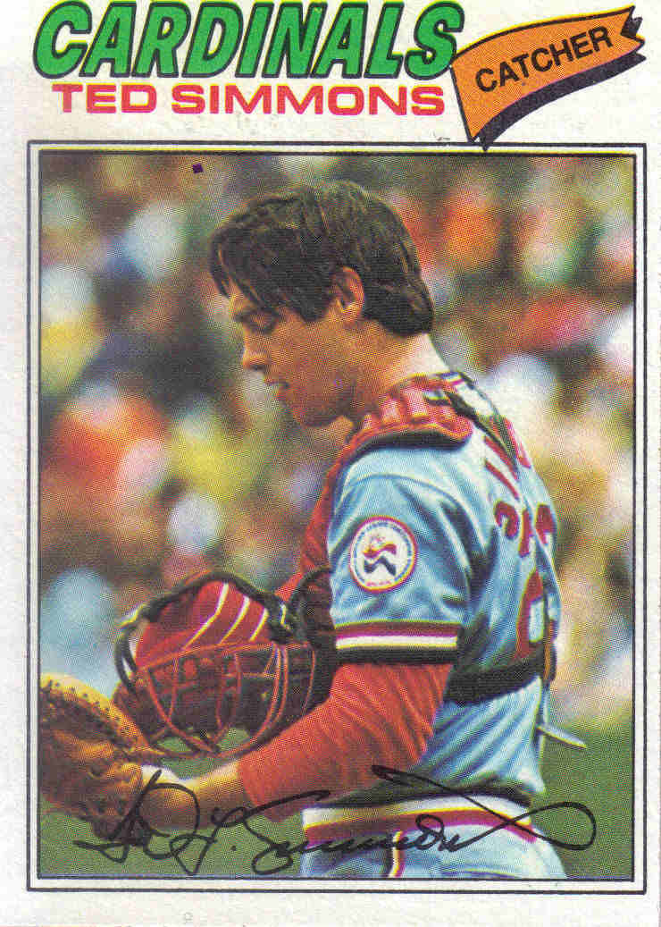 Baseball 1977 1977 Topps Baseball 470 Ted Simmons