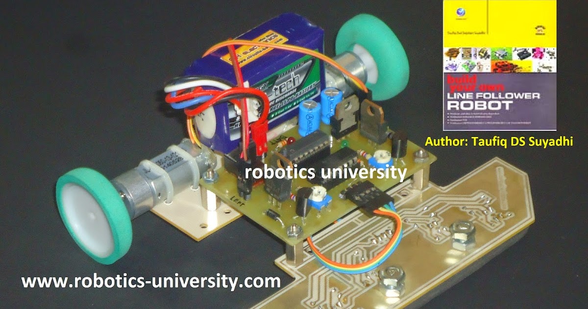 Robot Line Follower Analog Ke-3 | Robotics University