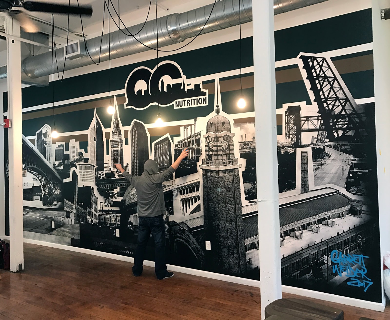 Cleveland Graffiti Murals Garrett Weider