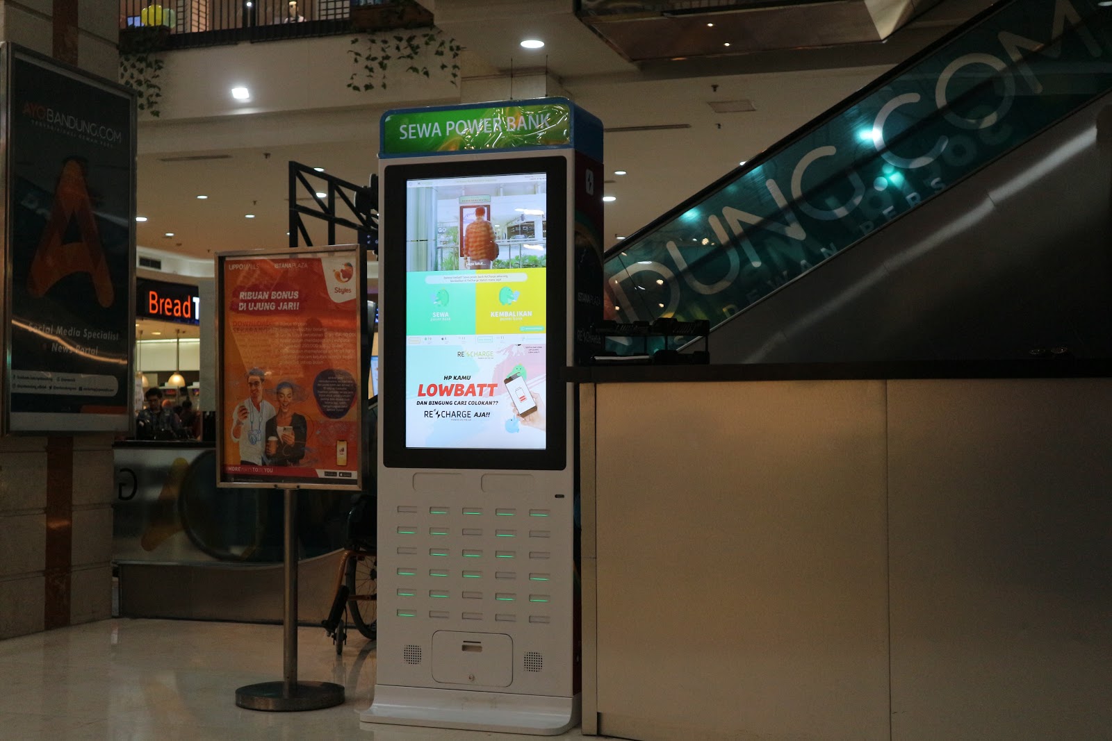 ReCharge, Aplikasi Sewa Powerbank pertama di Indonesia sekarang ada di