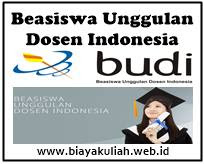 Beasiswa Unggulan Dosen Indonesia (BUDI) 2017/2018 Beasiswa Unggulan Dosen Indonesia (BUDI) 2017/2018