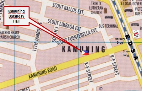 Kamuning Quezon City Map Kamuningqc.com: Kamuning Barangay