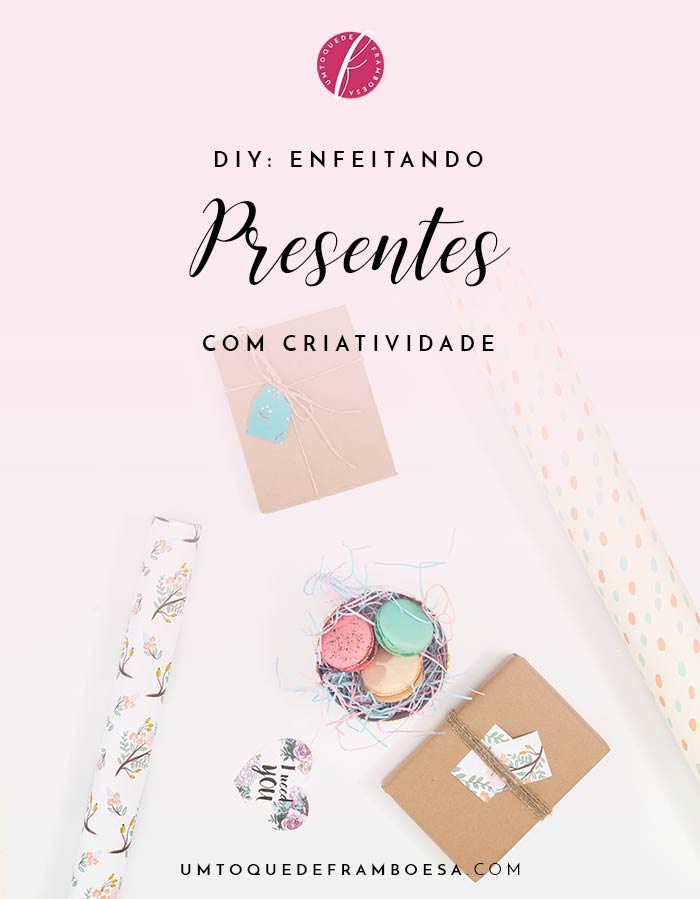 Veja neste DIY um tutorial de como enfeitar caixinhas de presentes de modo simples mas muito criativo