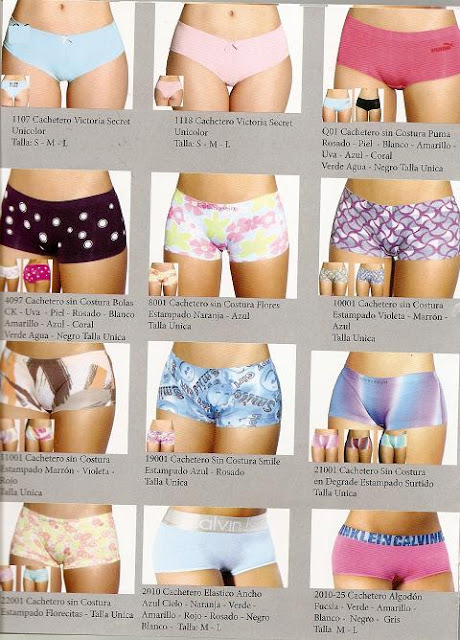 cacheteros dama algodon