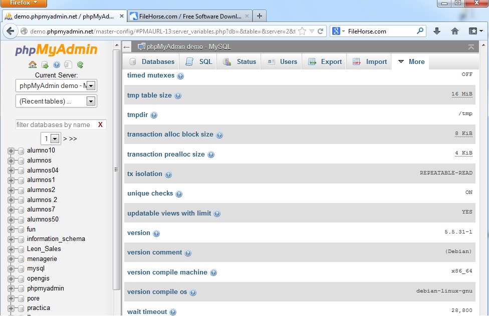phpmyadmin themes phpmyadmin themes