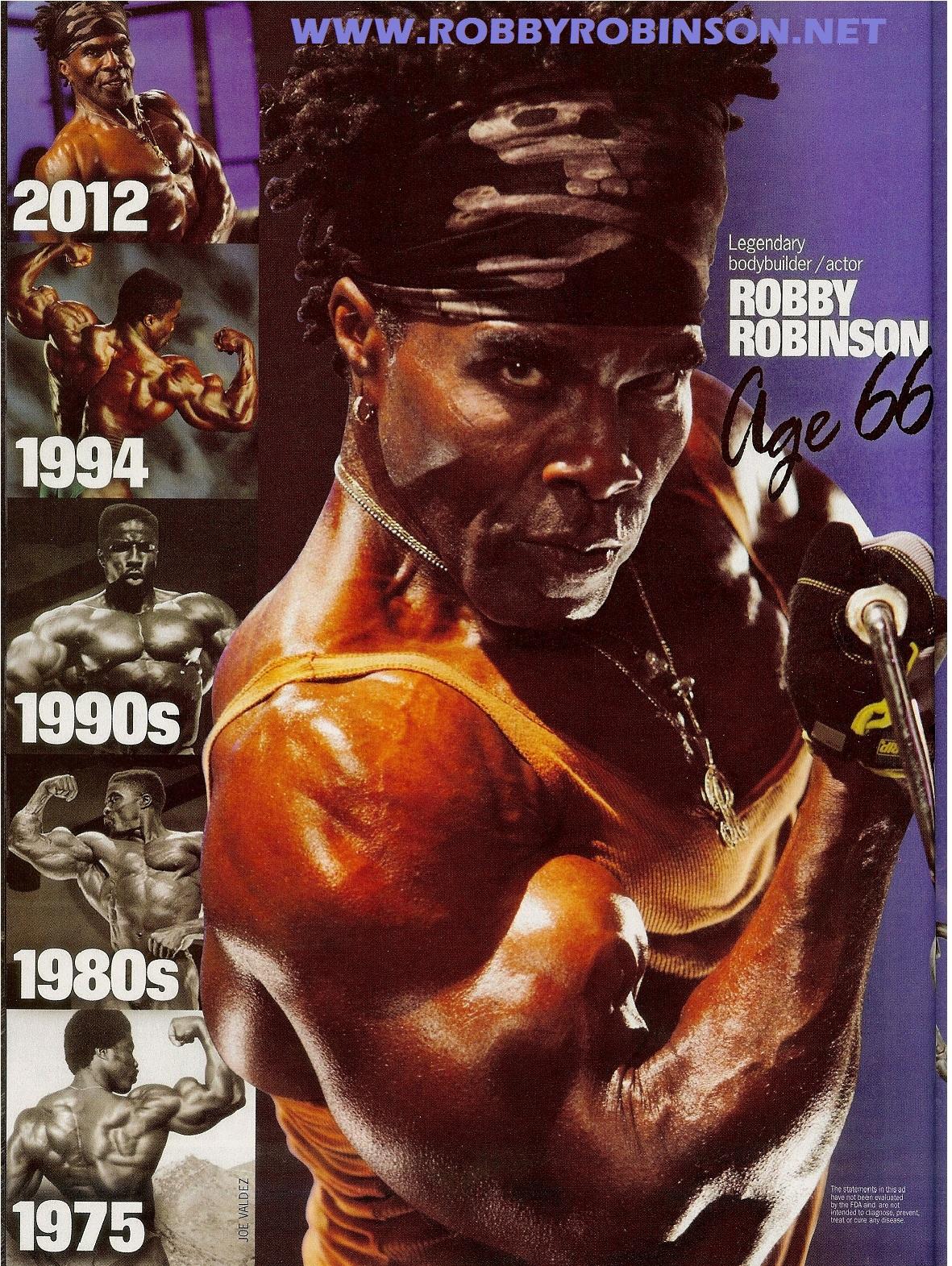 DIARY of the BLACK PRINCE BODYBUILDING HALL OF FAME INDUCTEE 2013 ROBBY ROBINSON