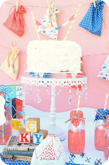 Kara s Party Ideas Vintage Dick   Jane Twin Party   - 56