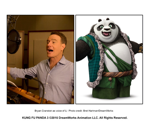 cast kung fu panda 3