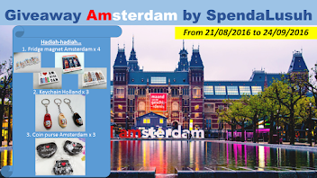 Keputusan Penuh Giveaway Amsterdam by SpendaLusuh..