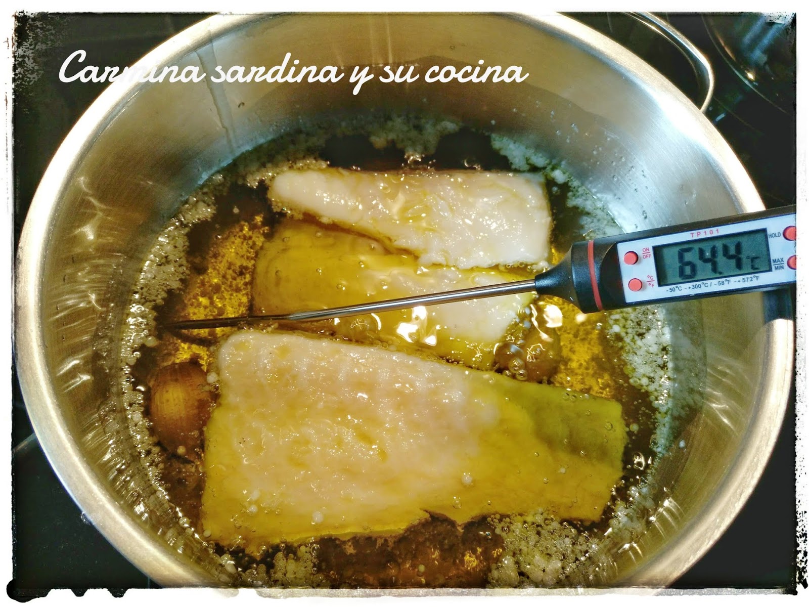 Carmina Sardina y su Cocina: CONFITAR