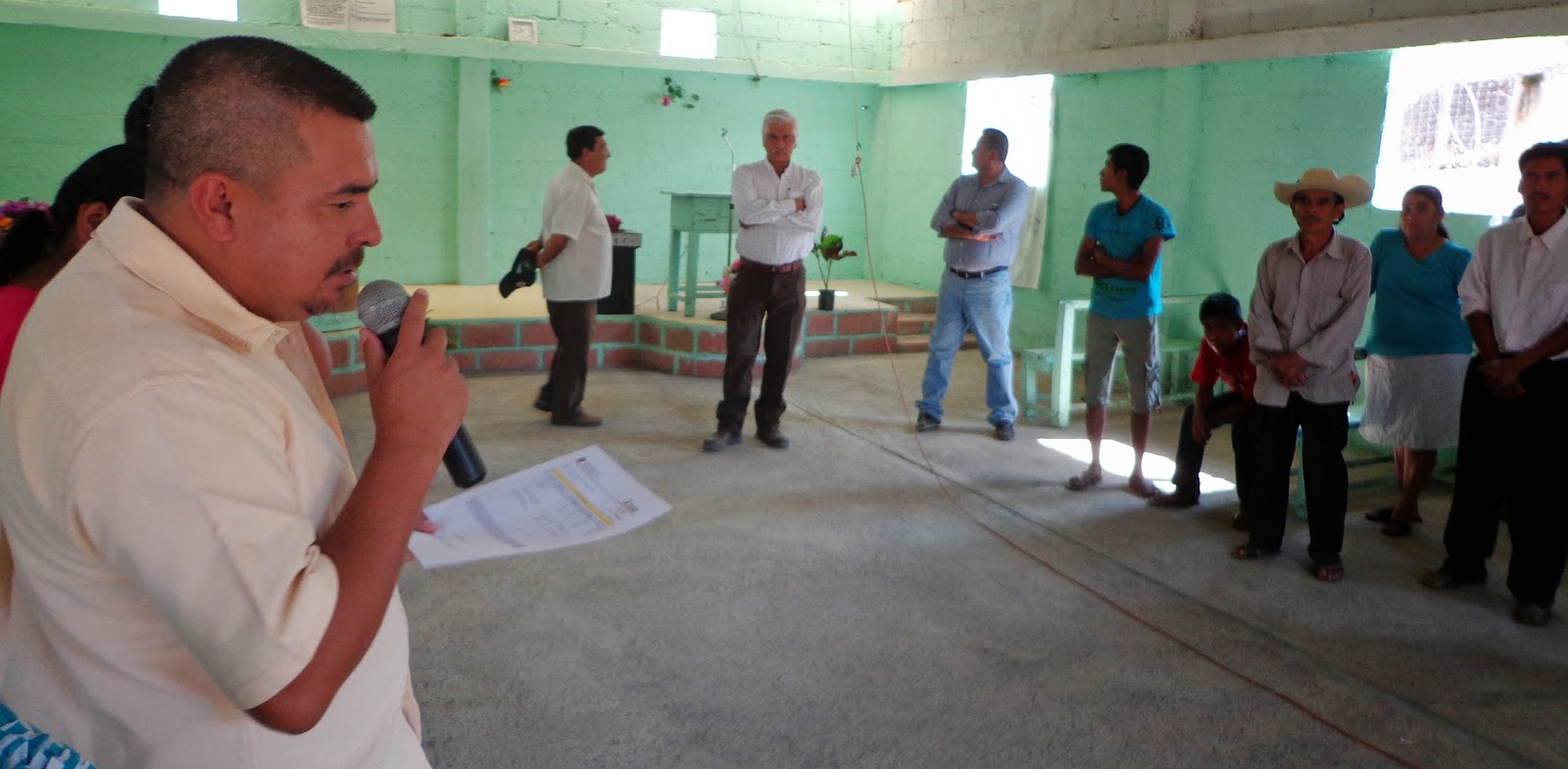 Radio Estado 32 SE REHABILITA CENTRO DE REUNIÓN DE PUERTO DEL ÓRGANO