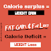 Weight Loss & Weight Gain Explained - Calories, Nutrition