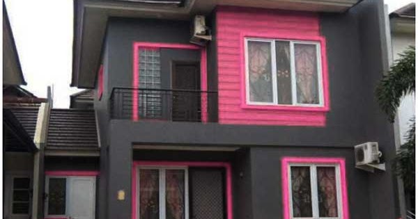 41+ Trend Terpopuler Kombinasi Cat Tembok Luar Warna Pink