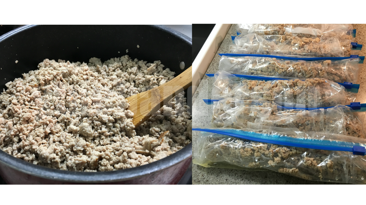 Sharing The Table Precook Ground Turkey For Faster Meals