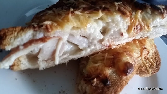 Croque Monsieur au poulet