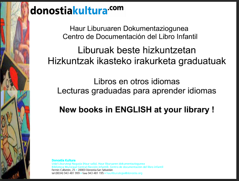 ESKOLA LIBURUTEGIAK: Libros En ESKOLA LIBURUTEGIAK: Libros En
