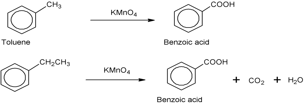 Kmno4 ca oh 2. Этилбензол kmno4 Koh реакция. Бензойная кислота kmno4 Koh. Толуол kmno4. Нитроэтилбензол kmno4 нагревание.