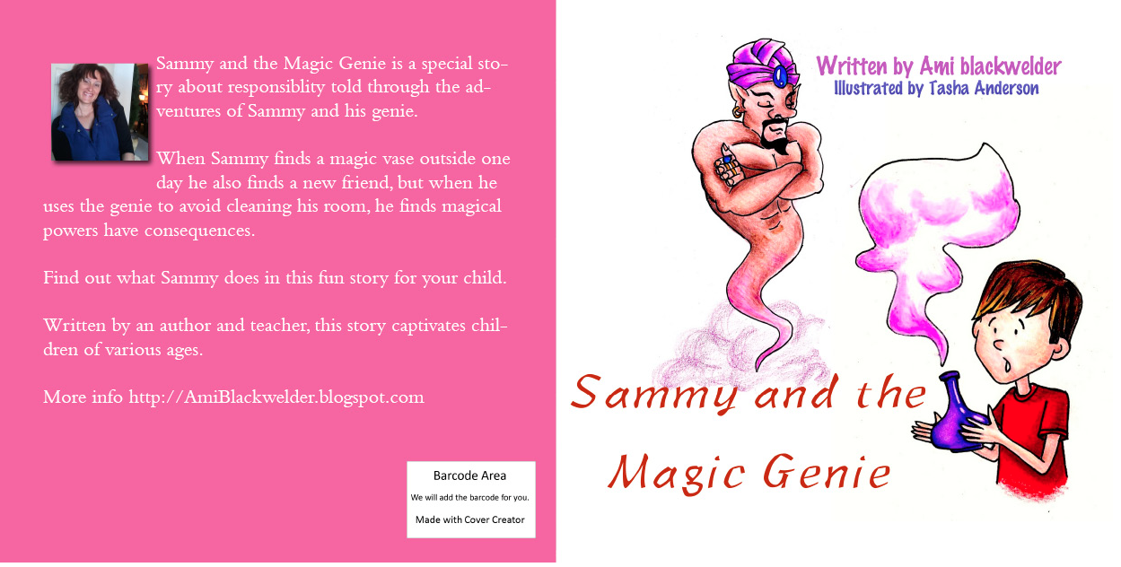 CLICK TO BUY (NEW) 8.5 by 8.5 full color version of Sammy and the Magic Genie