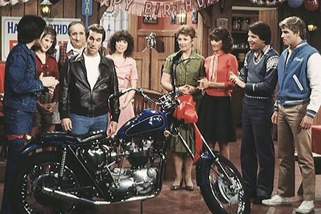 Aaaaeeeyyy, What Happened to Fonzie's Knucklehead? ~ Riding Vintage