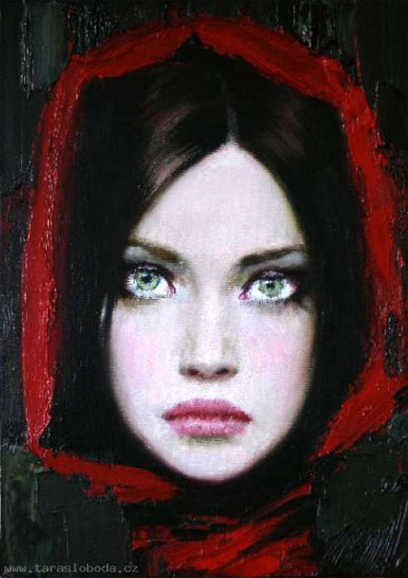 Taras Loboda, 1961 | Lady in Red | Tutt'Art@ | Pittura • Scultura ...