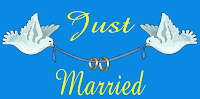 Just Married Wedding Banner Template
