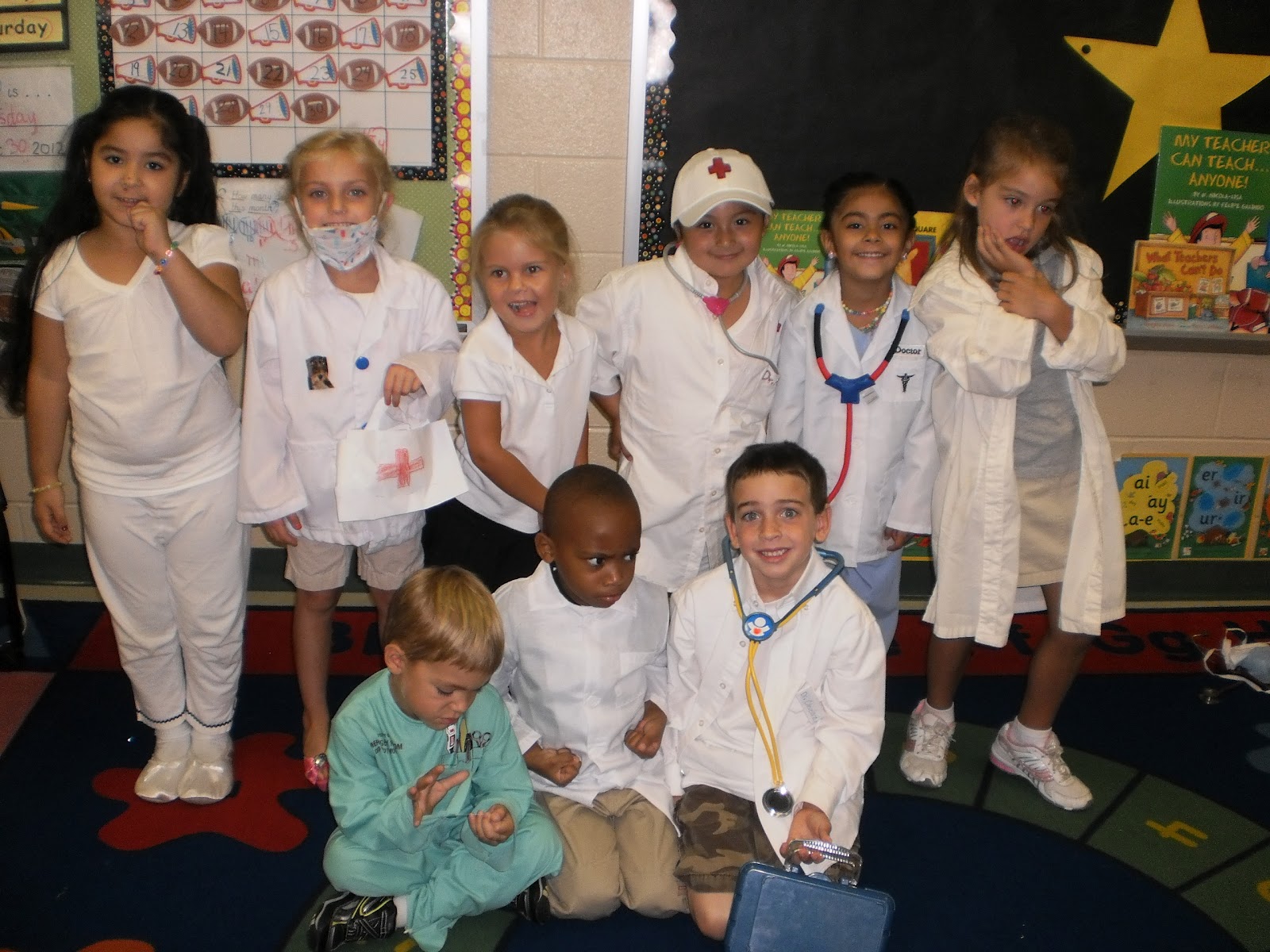 Reasons to Smile in Kindergarten: Community Helper Parade