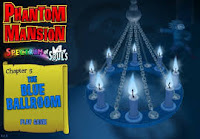 Guide Hector through the haunted dancehalls of the Blue ballroom of The #PhantomMansion! #HalloweenGames