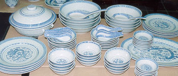 Asian rice pattern dishes Delirium Very asian rice pattern dishes