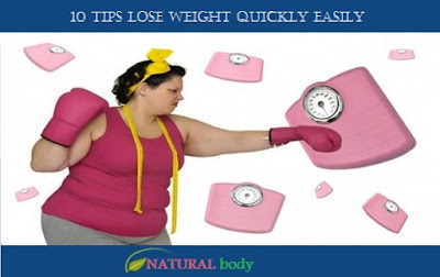 10 tips lose weight quickly easily