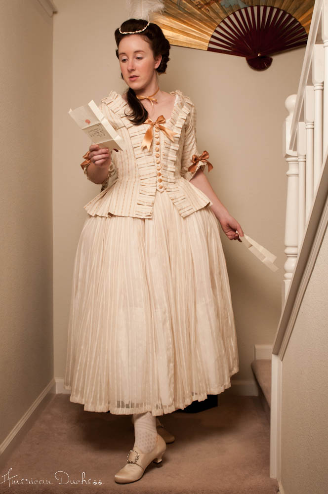 V57: Mardi Gras / Carnevale 18th Century Costume + Hair ~ American Duchess