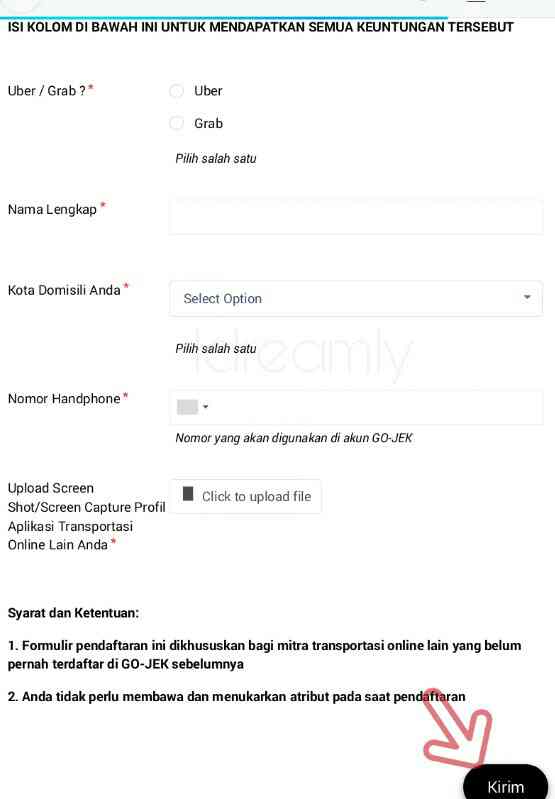 Link Pindah Gojek Langsung Jadi Cara Daftar Gojek Jalur Vip Terbaru