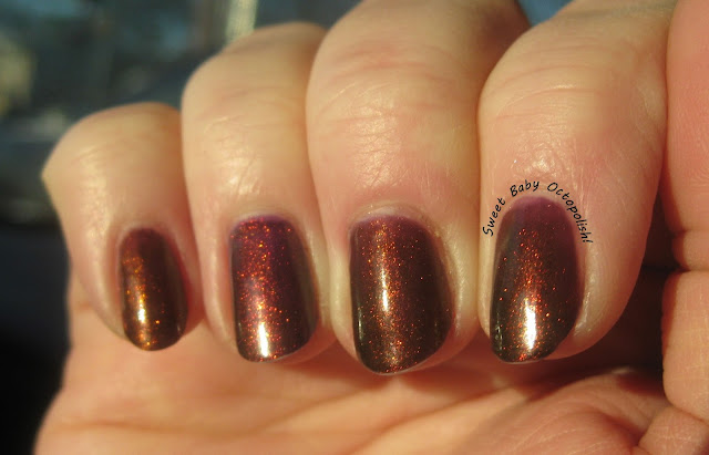 Starlight Polish Phoenix Feathers and Ninja Polish Divinity