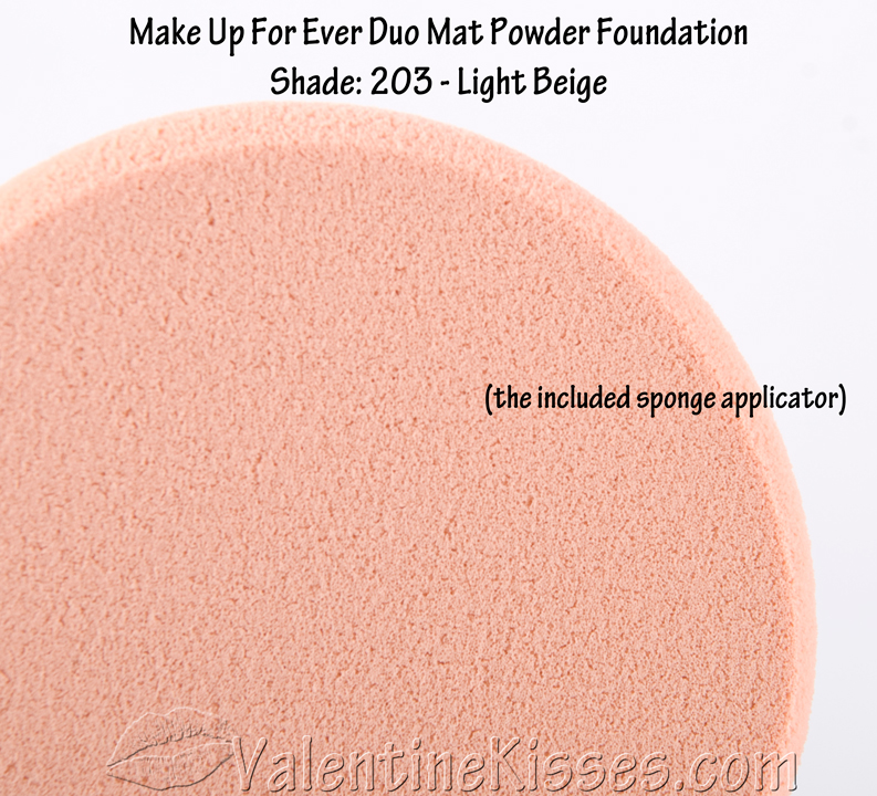 Valentine Kisses Make Up For Ever Duo Mat Powder Foundation shade