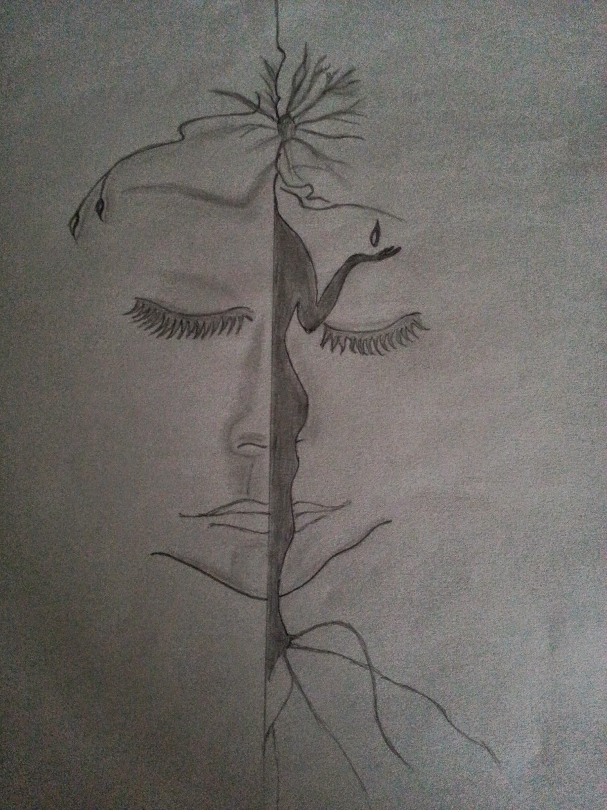 My recent pencil drawing Nature Women Abuse | Beautiful ...