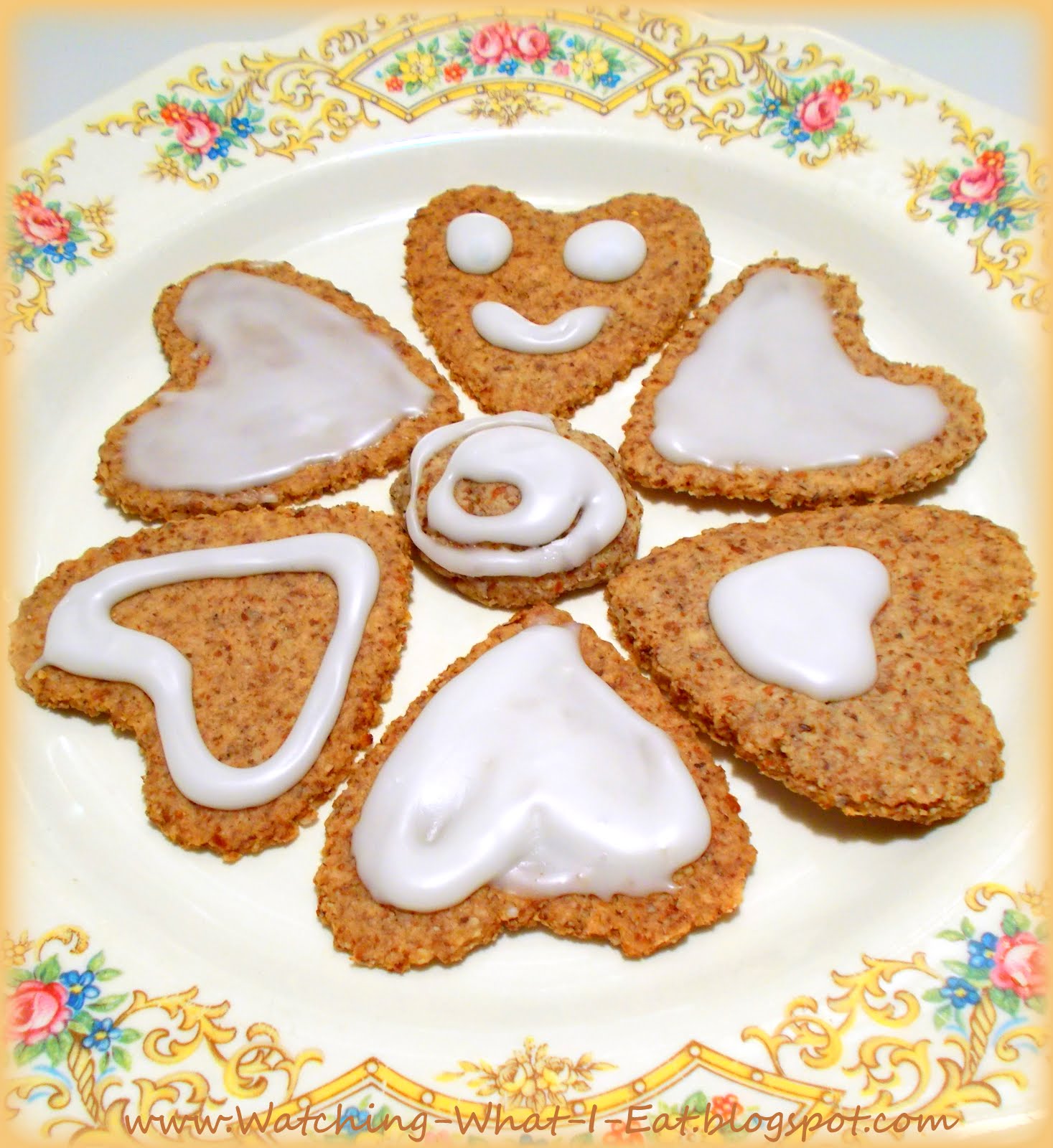 Watching What I Eat AlmondMaple Cookies Flour, Dairy & Egg Free!