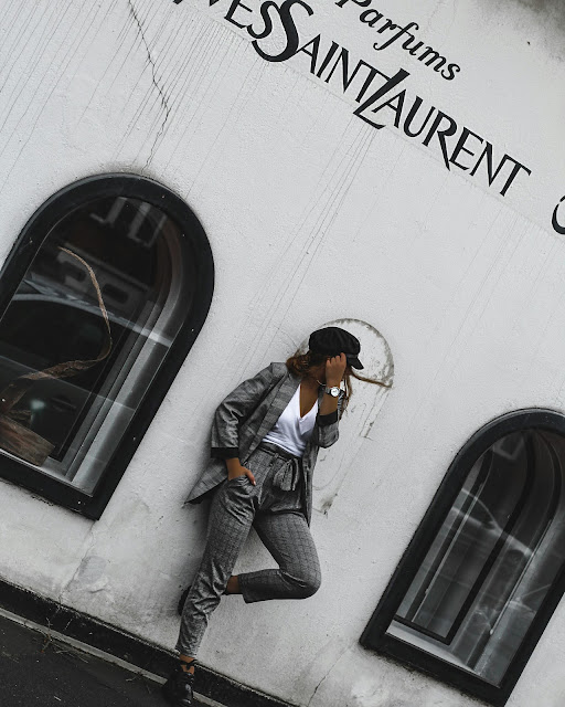 streetstyle, fashion blogger, blogger_de, asos, zara, mode, fashion, blogger, ootd, outfit, look, style, baker mütze, blazer, grau, kariert, stoffhose, anzugshose, lackschuhe, plateau schuhe, köln, mbfw, mönchengladbach, quote, ysl streetstyle, fashion blogger, blogger_de, asos, zara, mode, fashion, blogger, ootd, outfit, look, style, baker mütze, blazer, grau, kariert, stoffhose, anzugshose, lackschuhe, plateau schuhe, köln, mbfw, mönchengladbach, quote, ysl
