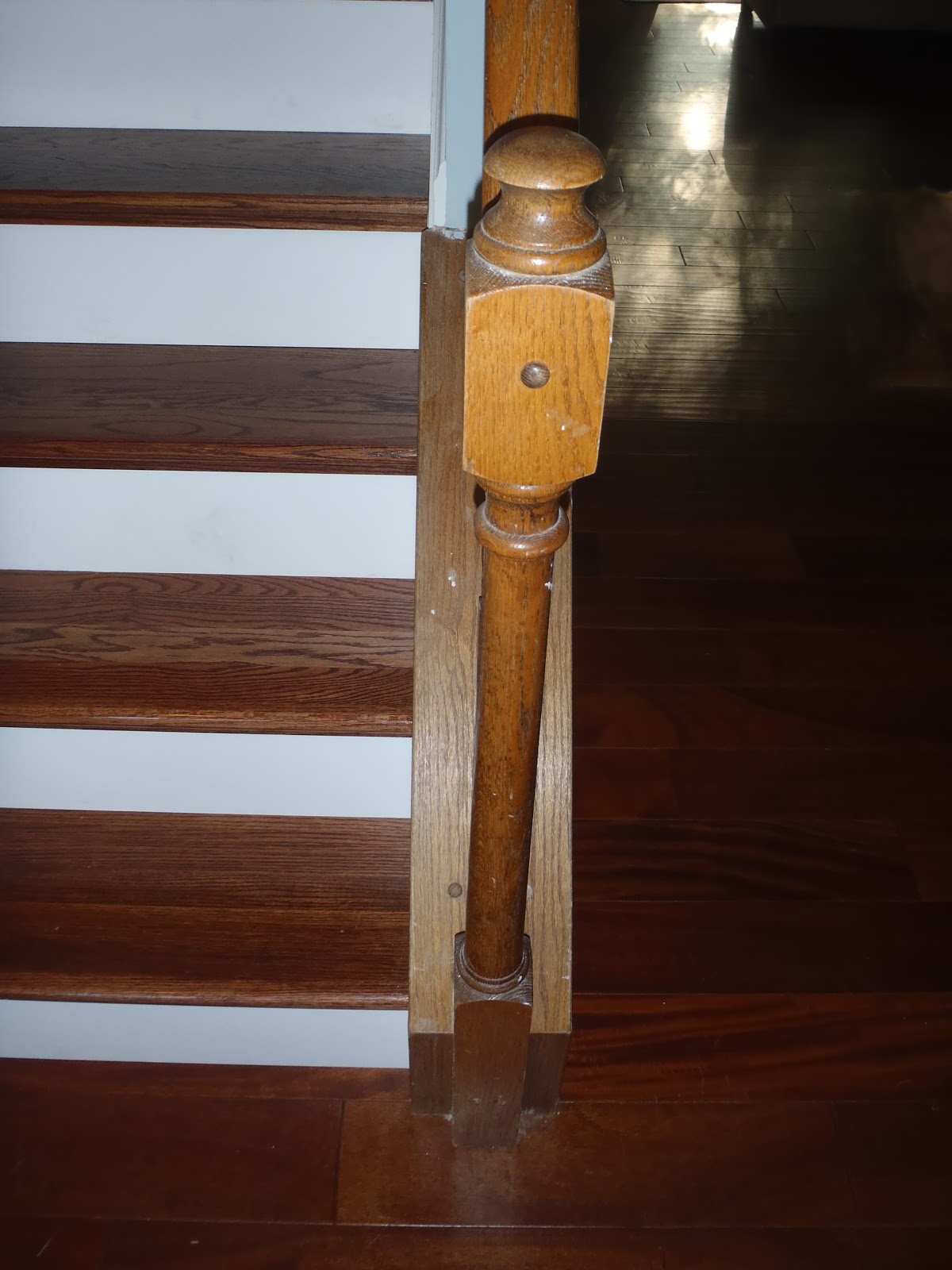 Happily Ever After The Next Chapter Before & After Our Bannister