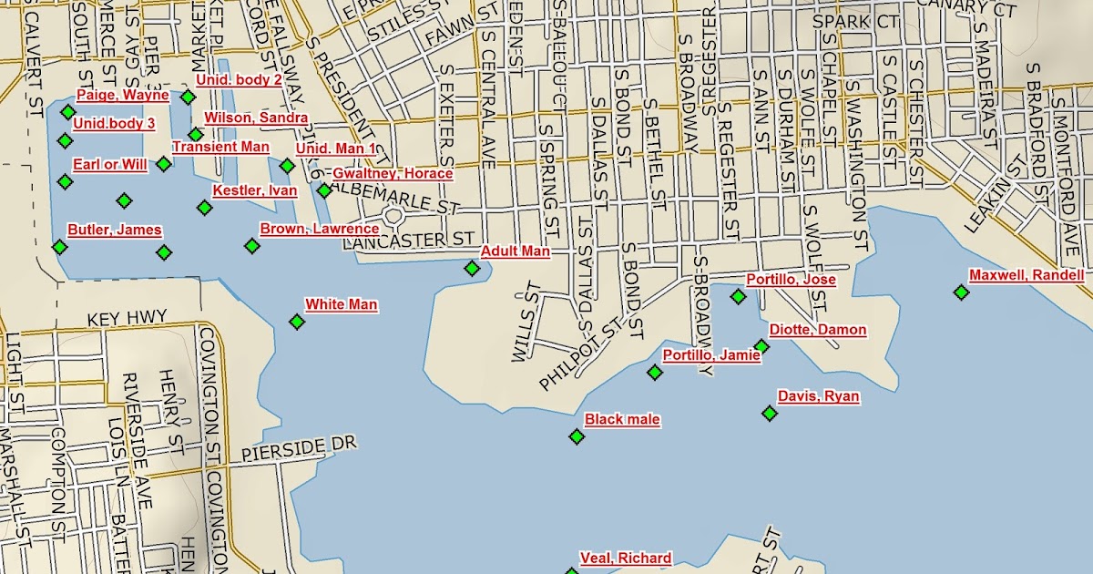 Baltimore Inner Harbor Map Miscellaneous Posts: Baltimore Harbor Floaters - Baltimore, Maryland