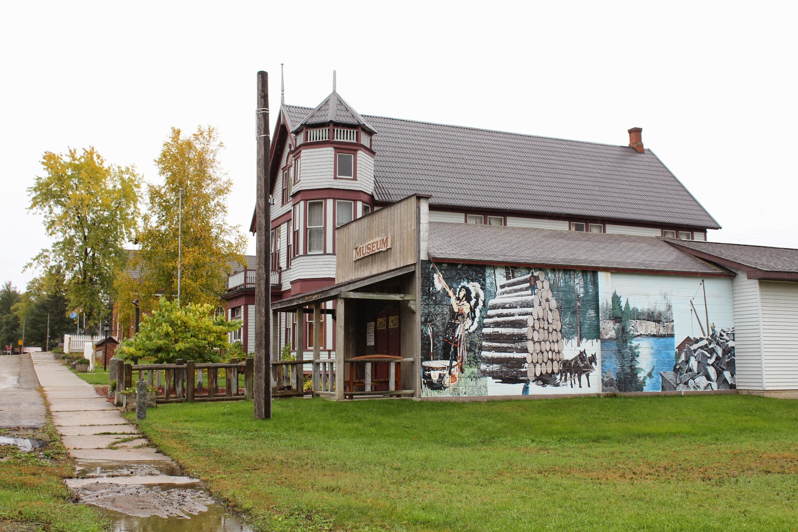 Wisconsin Historical Markers Amberg Town Hall