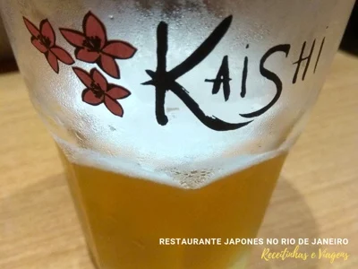 Restaurante japonês Rio de Janeiro com cerveja especial