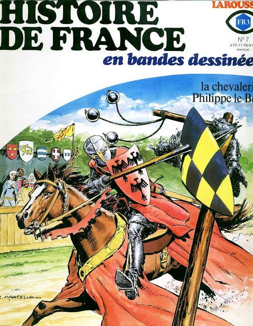 Comment faire aimer l'Histoire à des enfants de 10 ans - Page 2 C%2BHistoire%2Bde%2BFrance%2Ben%2BBD%2B-%2BT07%2B-%2BLa%2Bchevalerie%252C%2BPhilippe%2Ble%2BBel