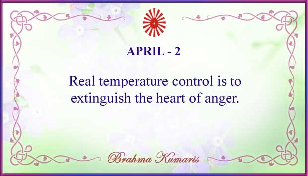 April 2 Thought For The Day April 2