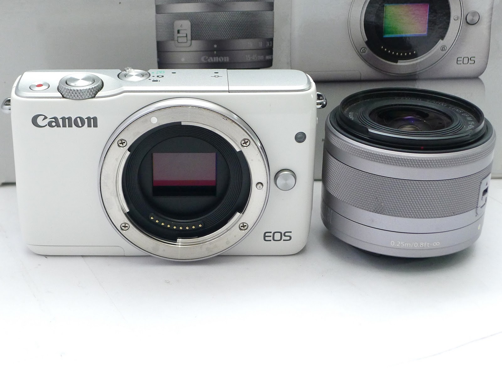 Kamera Mirrorless Canon EOS M10 Fullset Jual Beli Laptop Bekas