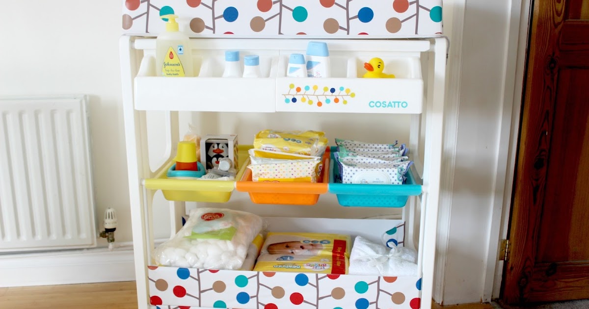 cosatto baby changing unit