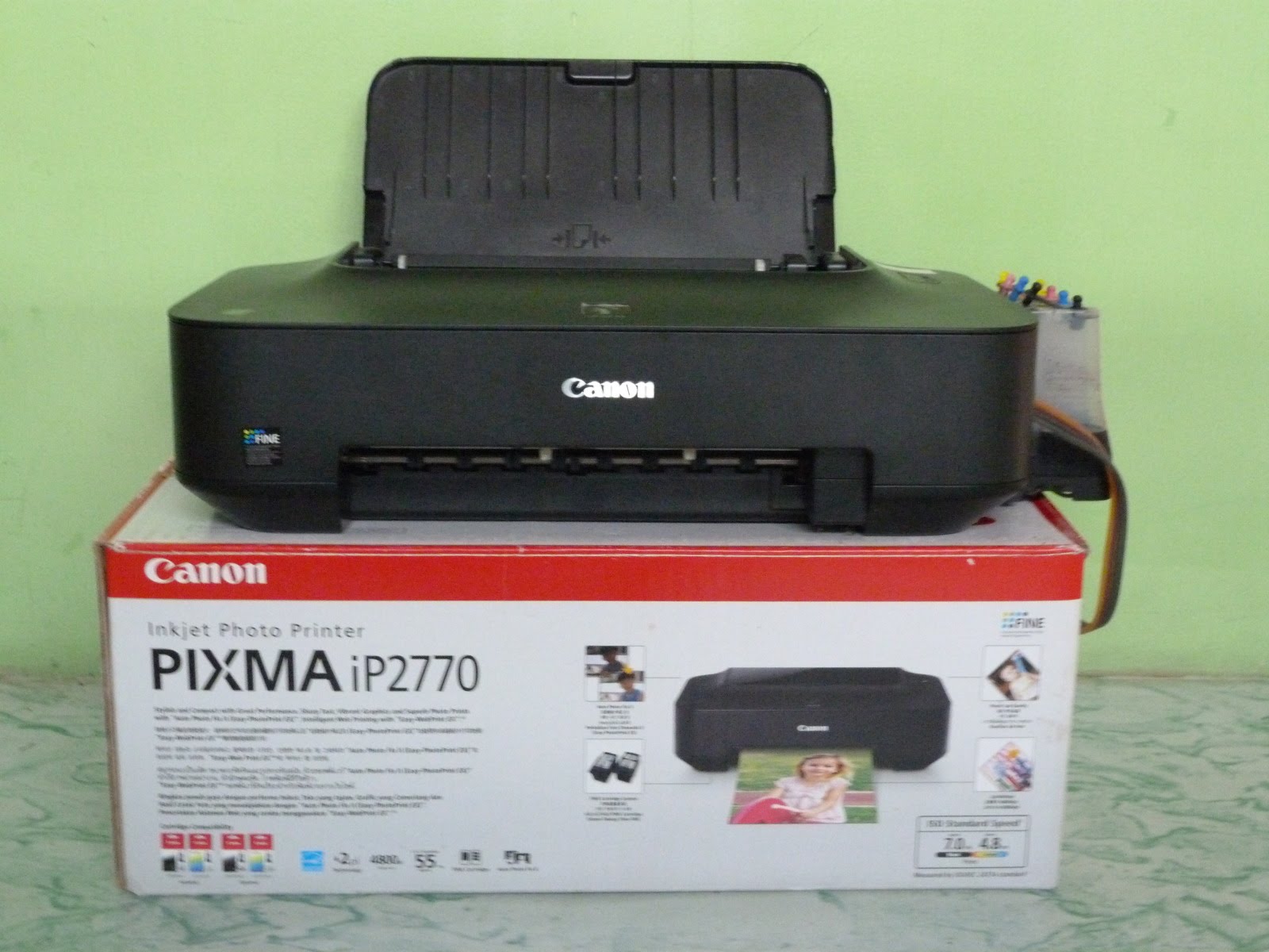 Cara Instal Printer Canon Pixma ip2770 Lengkap dengan