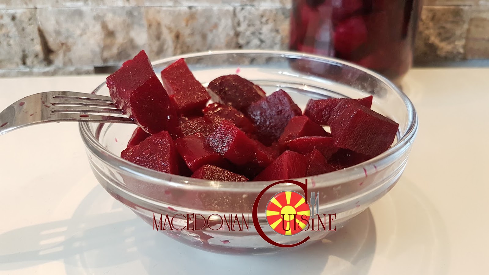 BEETROOT IN A JAR RELISH Macedonian Cuisine