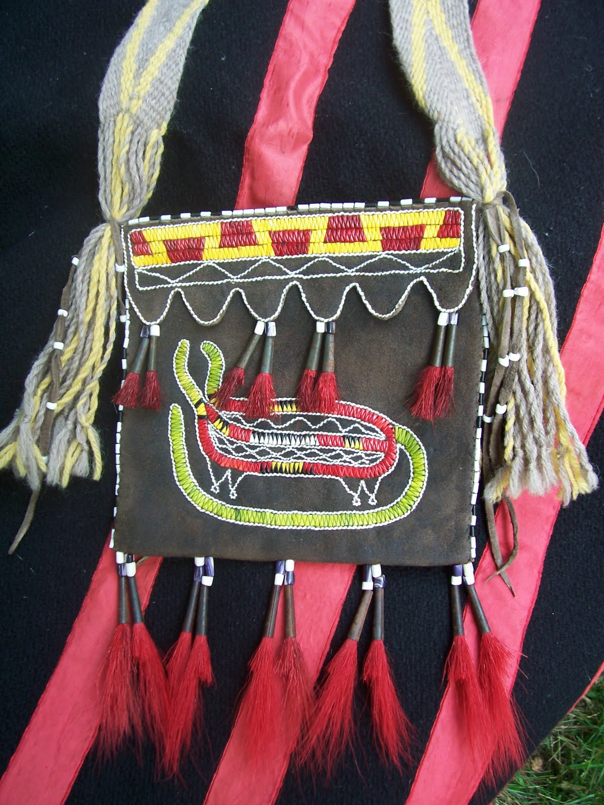 Contemporary Makers Quilled Underwater Panther Bag By Jim Taylor For The American Museum Of Natural History Natural History History Bags