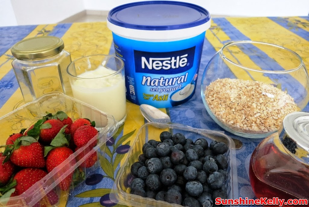 Overnight Oats with Nestle Natural Set Yogurt